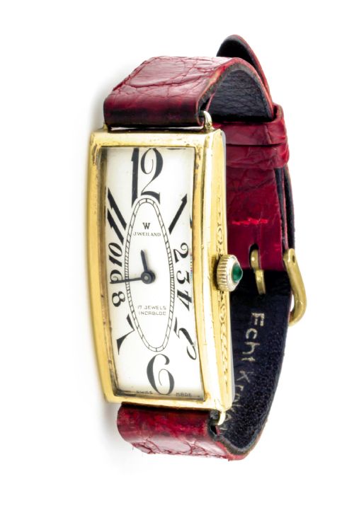 Stunning Art Deco Ladies Watch with Explosion Numerals