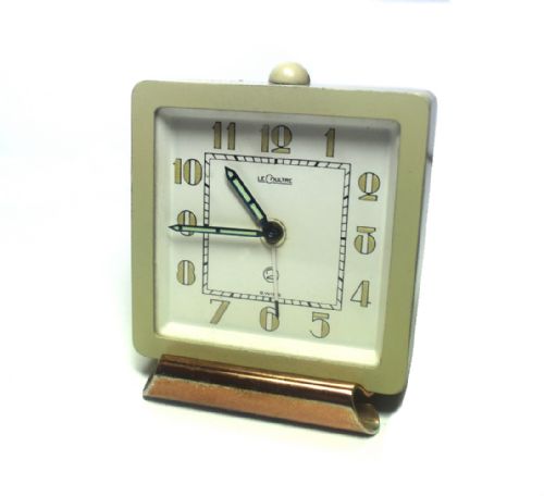 fig 1. Rare Art Deco Clock by Jaeger-LeCoultre, circa 1930