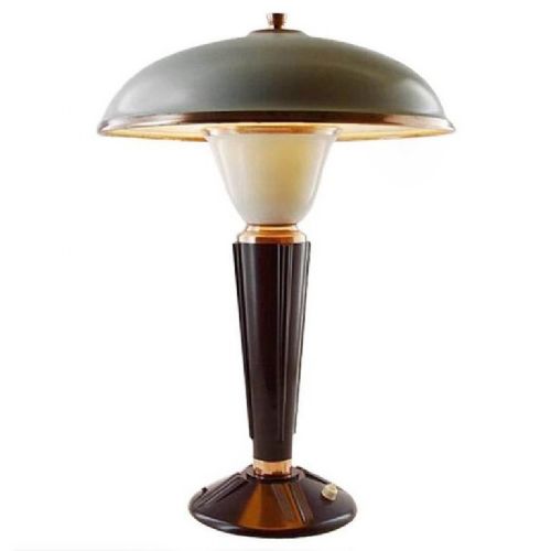 Art Deco Bakelite Table Lamp by Eileen Gray for Jumo, France