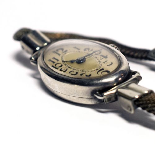 fig 1. 1930's Art Deco Ladies Wrist Watch