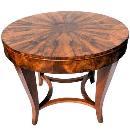 1930'S Art Deco Large Walnut Centre or Dining Table