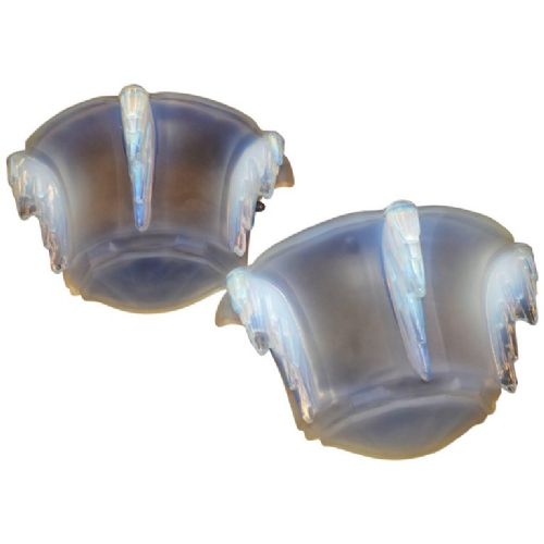 Pair of Authentic Art Deco 1930'S Sconces by Ezan / Sabino France