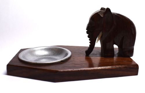 Art Deco 1930'S Novelty Elephant Pin Tray