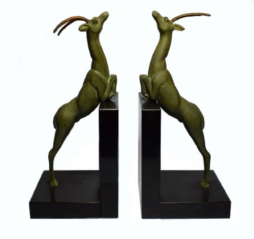 Pair of 1930'S Art Deco Bookends