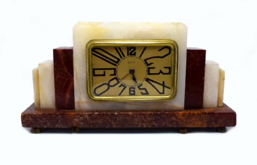 1930s Art Deco French Clock by Dep