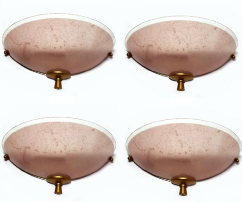 Set of Four 1930'S Art Deco Wall Light Sconces