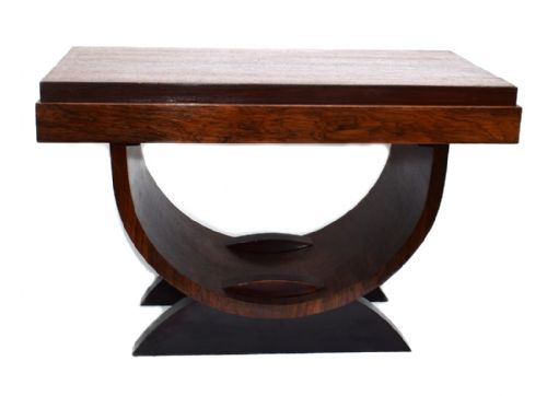 Art Deco U Base Occasional Table