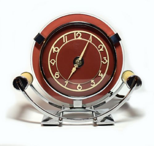 1930'S Art Deco Modernist Smiths Clock