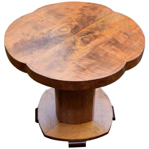 Art Deco Walnut Occasional Table