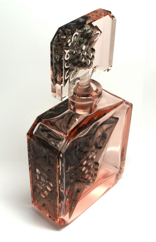 fig 1. Art Deco Glass Decanter Set By Schlevogt & Hoffman
