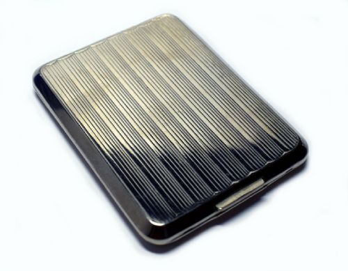 fig 2. Art Deco Geometric Enamelled Ladies Powder Compact Du Barry