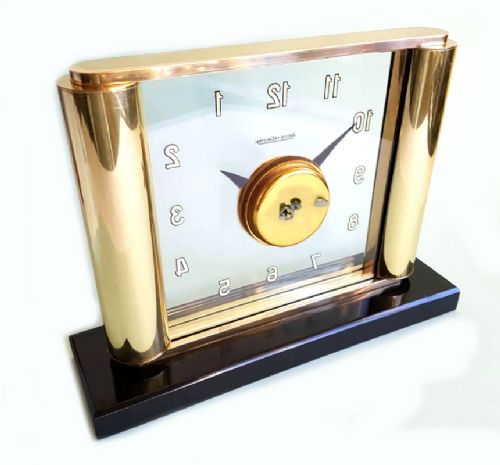 fig 2. Rare Art Deco Mystery Clock by Jaeger-LeCoultre