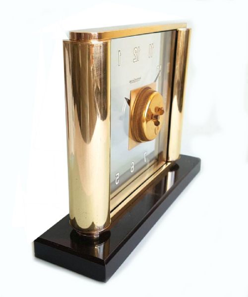 fig 3. Rare Art Deco Mystery Clock by Jaeger-LeCoultre