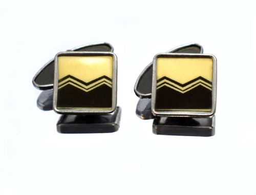 Art Deco Mens Geometric Cufflinks
