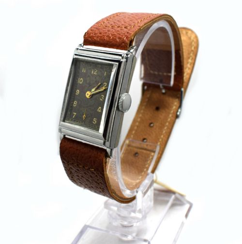 Art Deco Tank Style Gents Wrist Watch
