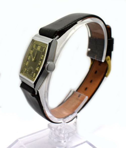 fig 1. Stylish Art Deco 1930's Gents Wrist Watch