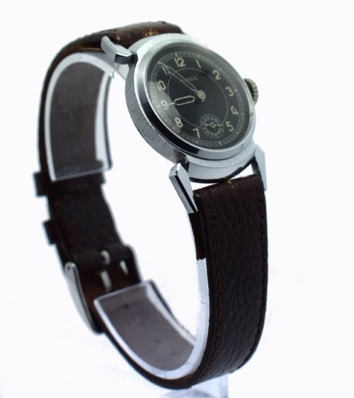 fig 2. Never Used Art Deco Gents Wrist Watch, 1930s, LUXIA, Swiss