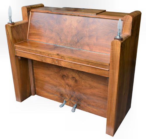 1930'S Upright Art Deco Piano by Berry of London