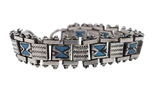 Art Deco Bracelet by Jacob Bengel, Circa 1930.