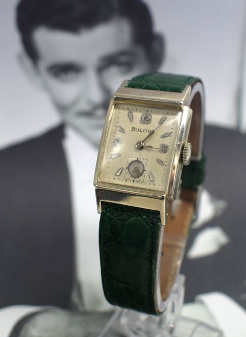 Art Deco Gents Watch by Bulova, Circa 1930'S
