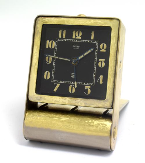 Rare Art Deco Clock by Jaeger-lecoultre, Circa 1930