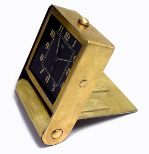 fig 1. Rare Art Deco Clock by Jaeger-LeCoultre, circa 1930