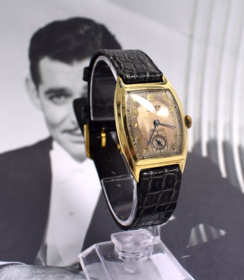 Art Deco Gents Wrist Watch by Gruen, Circa 1930