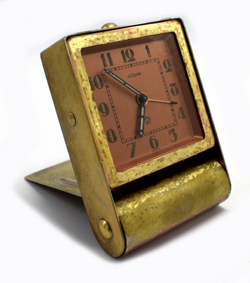 fig 1. Rare Art Deco Clock by Jaeger-LeCoultre, Circa 1930