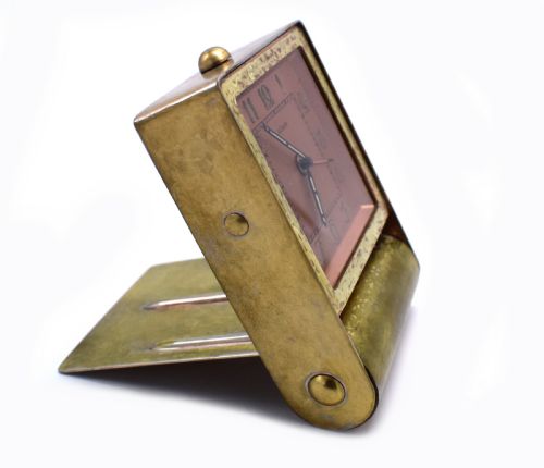 fig 2. Rare Art Deco Clock by Jaeger-LeCoultre, Circa 1930