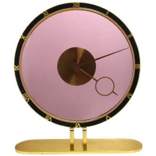 Art Deco Bronze and Black Clock by Kienzle, Circa 1930'S