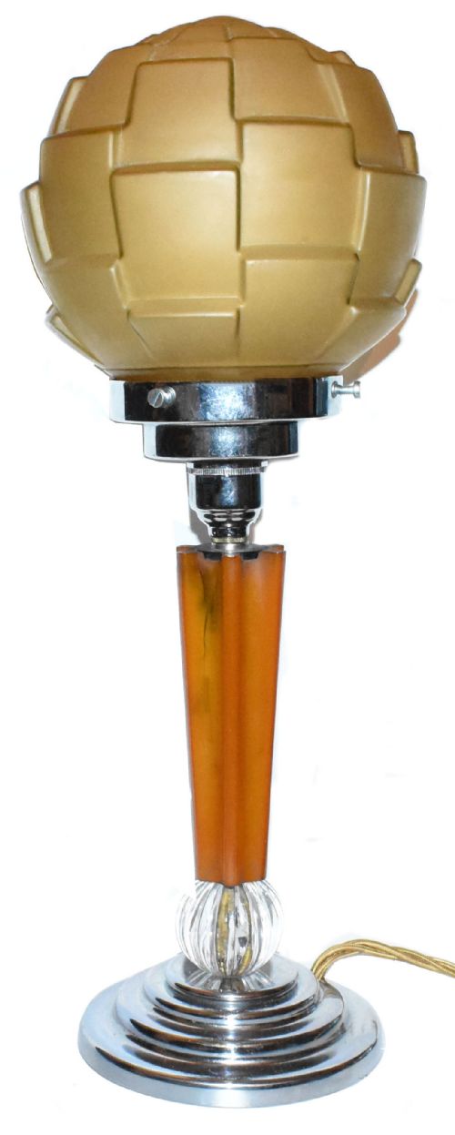 Art Deco 1930'S Catalin Bakelite Lamp