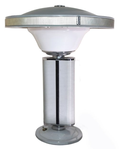 fig 1. Iconic Eileen Gray Mermaid Table Lamp by Jumo