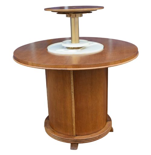 fig 1. Art Deco Original 1930's Pop Up Cocktail Bar Table