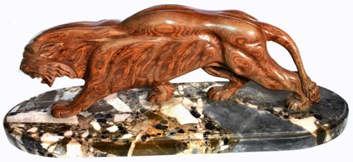 1930'S ART DECO PROWLING PANTHER FIGURE - ADDITIONAL PHOTO 7