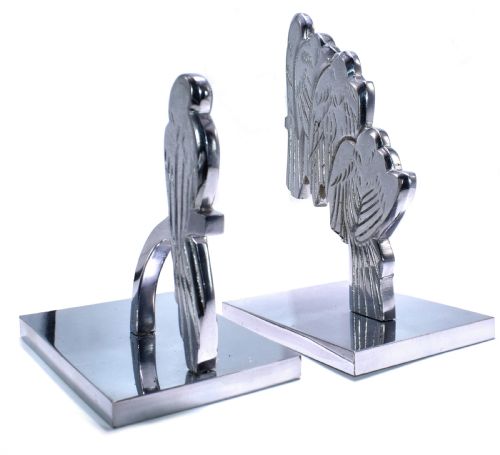 1930S ART DECO FIGURAL BRONZE BOOKENDS SIGNED HERZIG - ADDITIONAL PHOTO 2