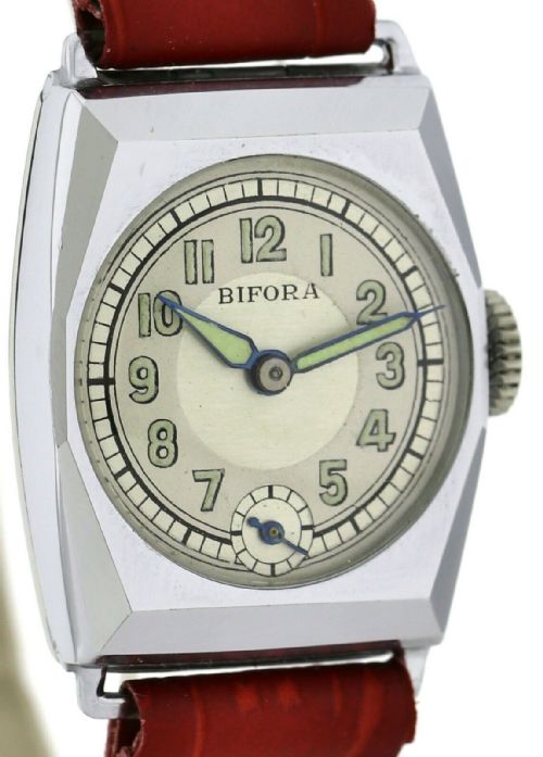 fig 1. Art Deco Ladies Wristwatch Old Stock, Never Worn, Newly Serviced, 1930