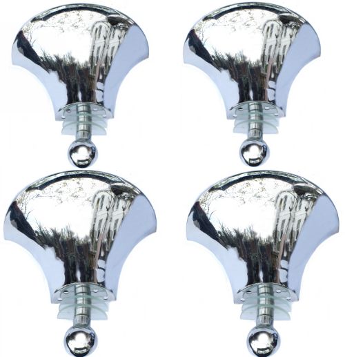 Set of Four Art Deco Wall Lights