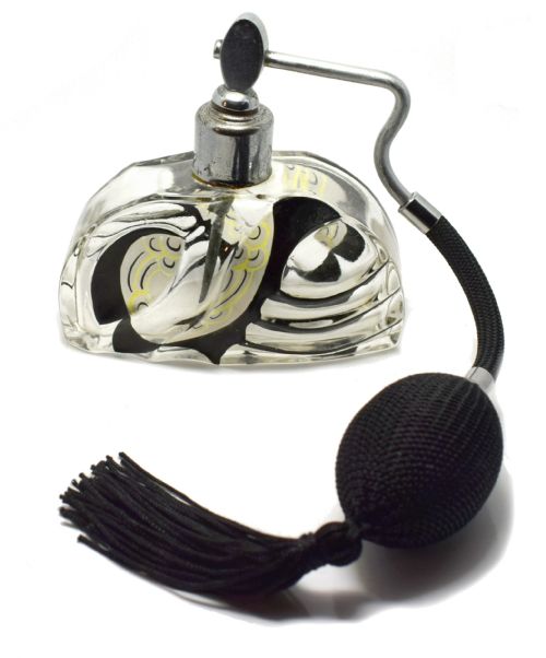 1930'S Art Deco Ladies Perfume Bottle