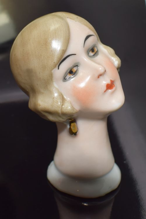 ART DECO PIN CUSHION DOLL BY FASOLD STUACH - ADDITIONAL PHOTO 2