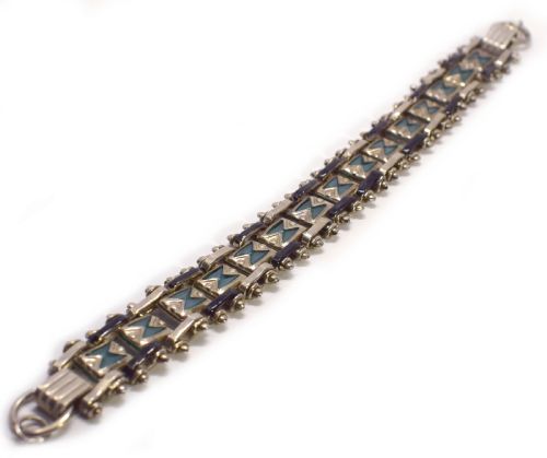 fig 1. Art Deco Bracelet by Jacob Bengel, circa 1930