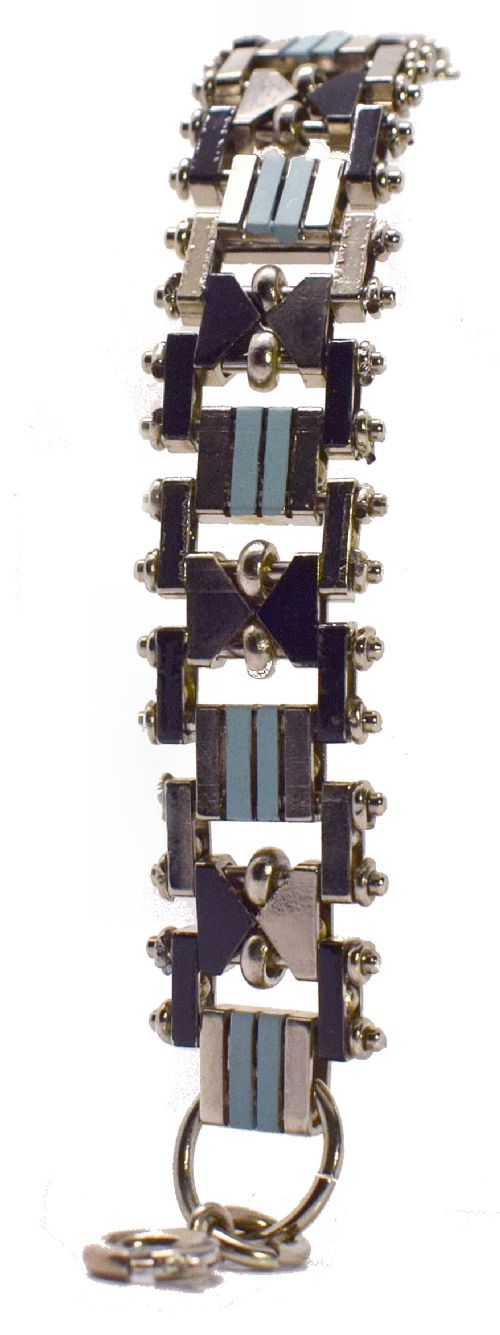 fig 1. Art Deco 1930's Bracelet by Jakob Bengel, Germany