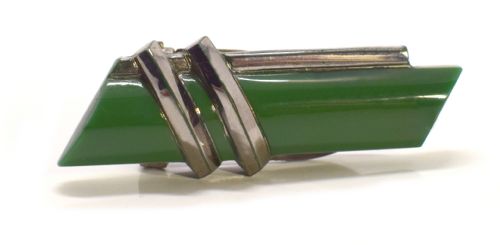 Art Deco Dress Clip by Jakob Bengel, C1930