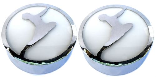 Huge Art Deco Matching Pair of  Wall Lights