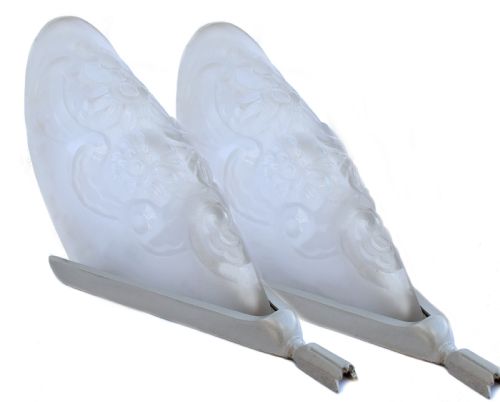 1930'S FRENCH ART DECO MATCHING PAIR OF WALL LIGHTS - ADDITIONAL PHOTO 8