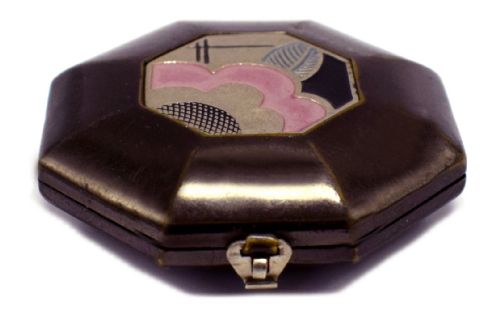 ART DECO LADIES POWDER COMPACT C1935 - ADDITIONAL PHOTO 2