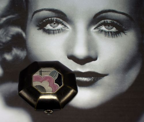 ART DECO LADIES POWDER COMPACT C1935 - ADDITIONAL PHOTO 3