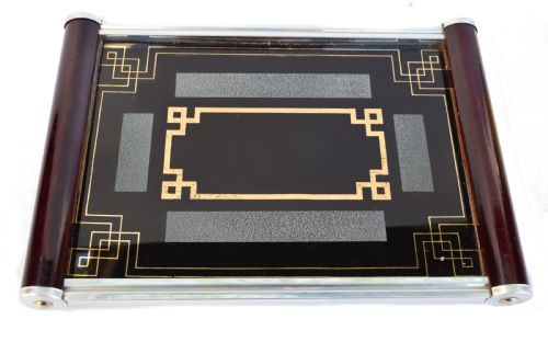 1930s Art Deco French Drinks Tray