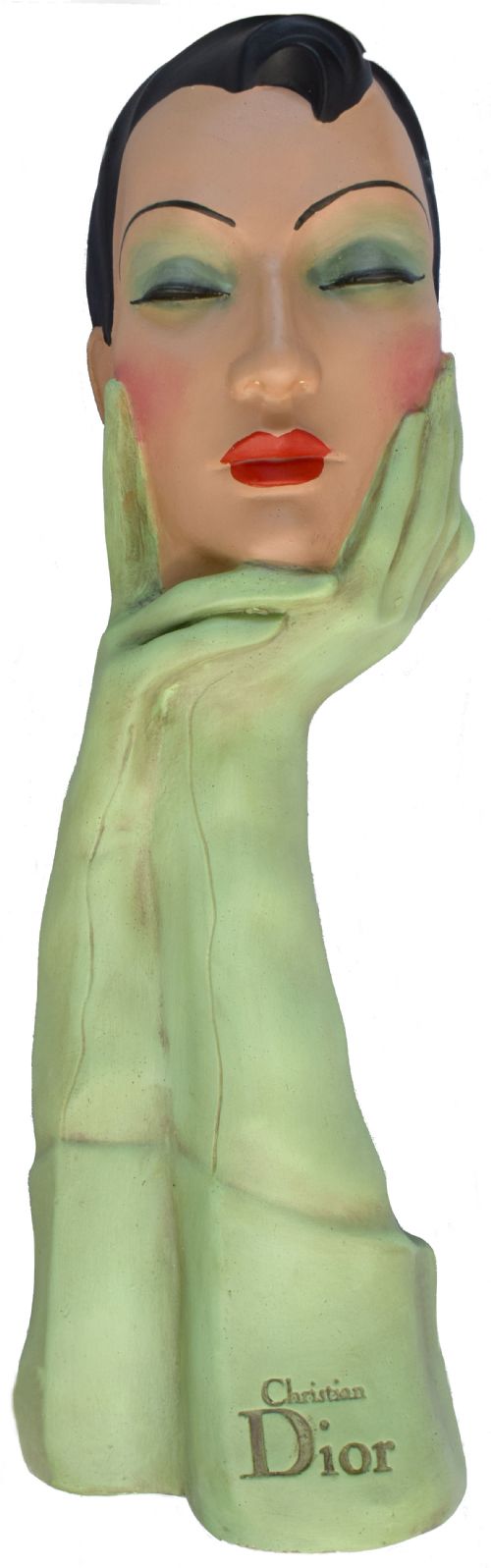 Beautiful Art Deco French Advertising Mannequin by Christian Dior, Paris