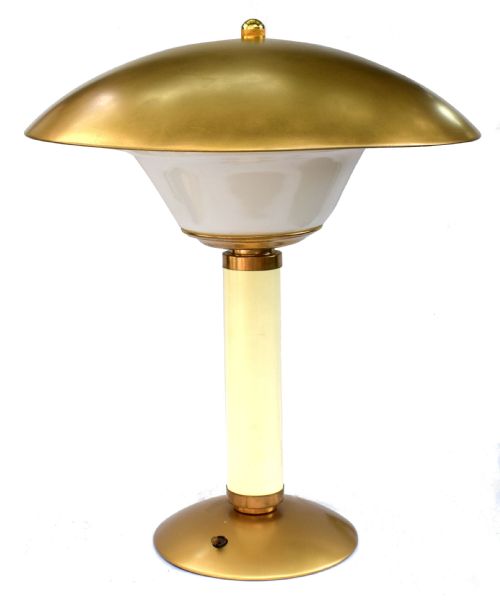 Large Art Deco Bakelite Table Lamp by Eileen Gray for Jumo, France