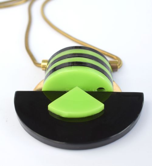 fig 1. Art Deco Modernist Necklace